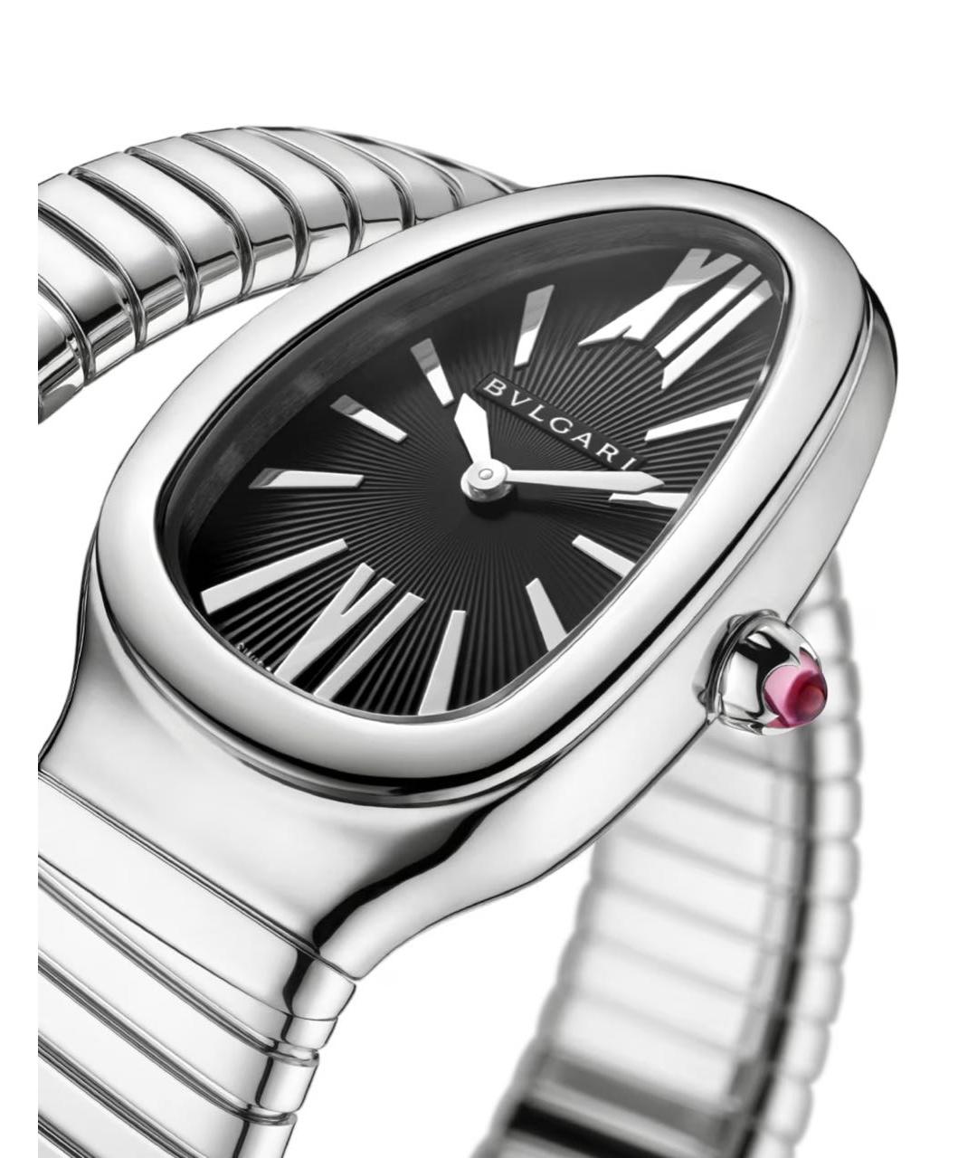 BVLGARI Черные часы, фото 3