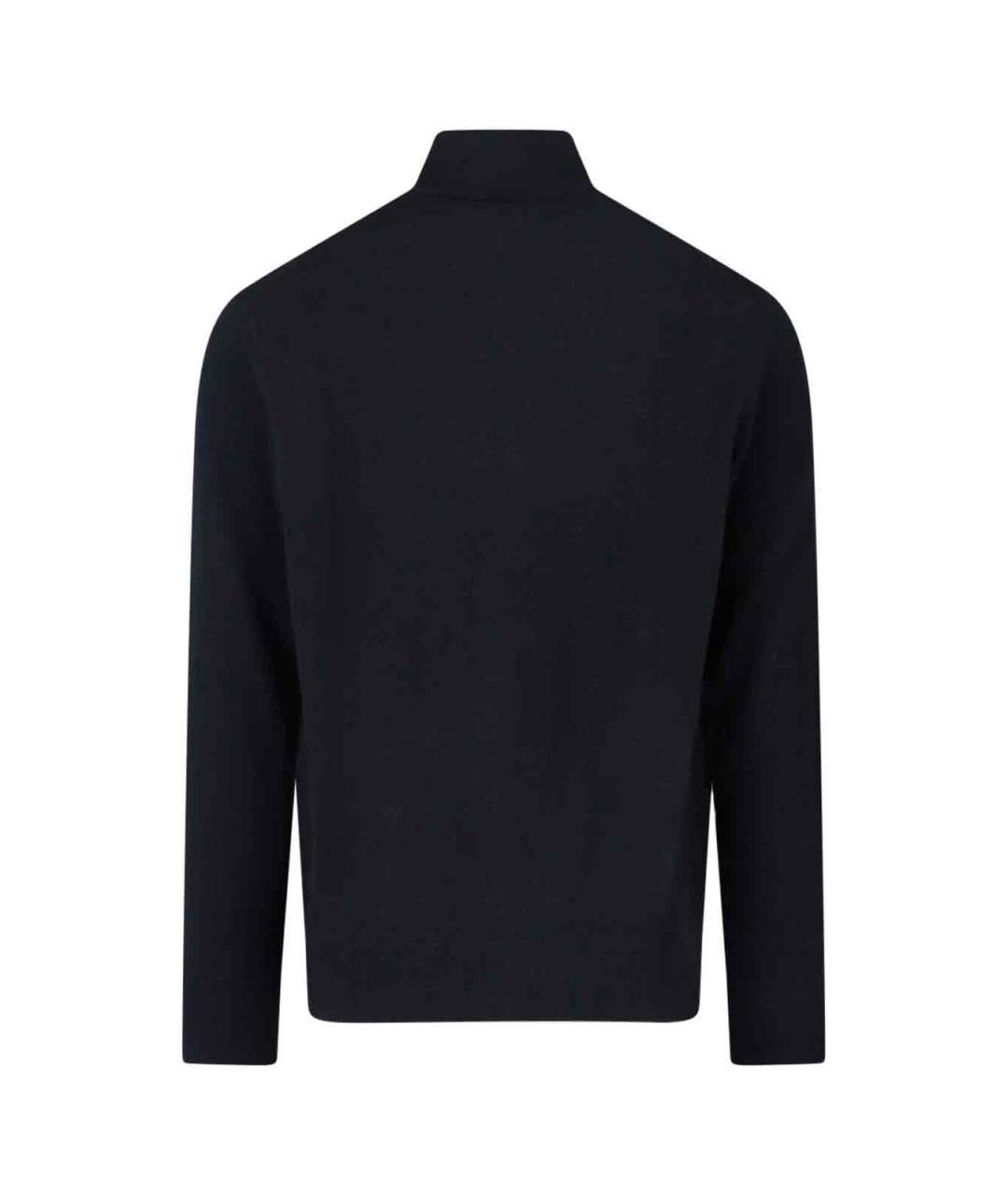 POLO RALPH LAUREN Черный шерстяной кардиган, фото 2