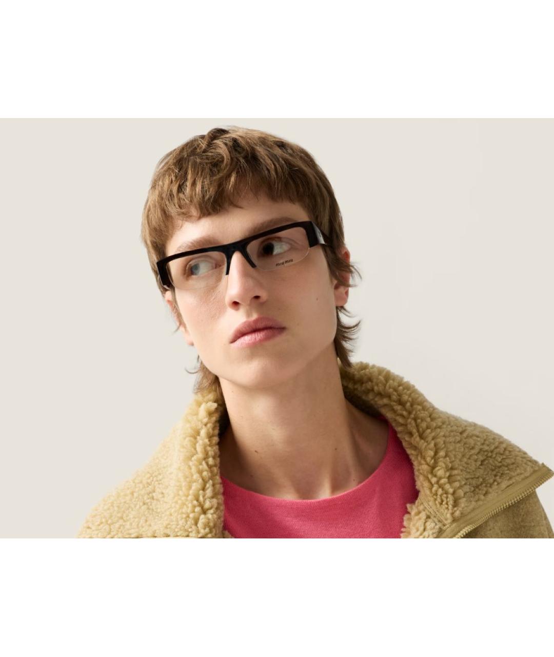MIU MIU Черные солнцезащитные очки, фото 5