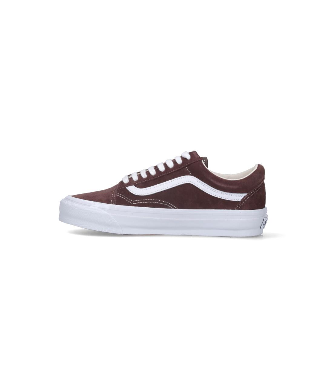 VANS Коричневые низкие кроссовки / кеды, фото 3