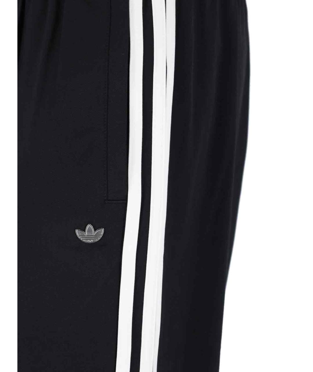 ADIDAS Черные хлопковые повседневные брюки, фото 5