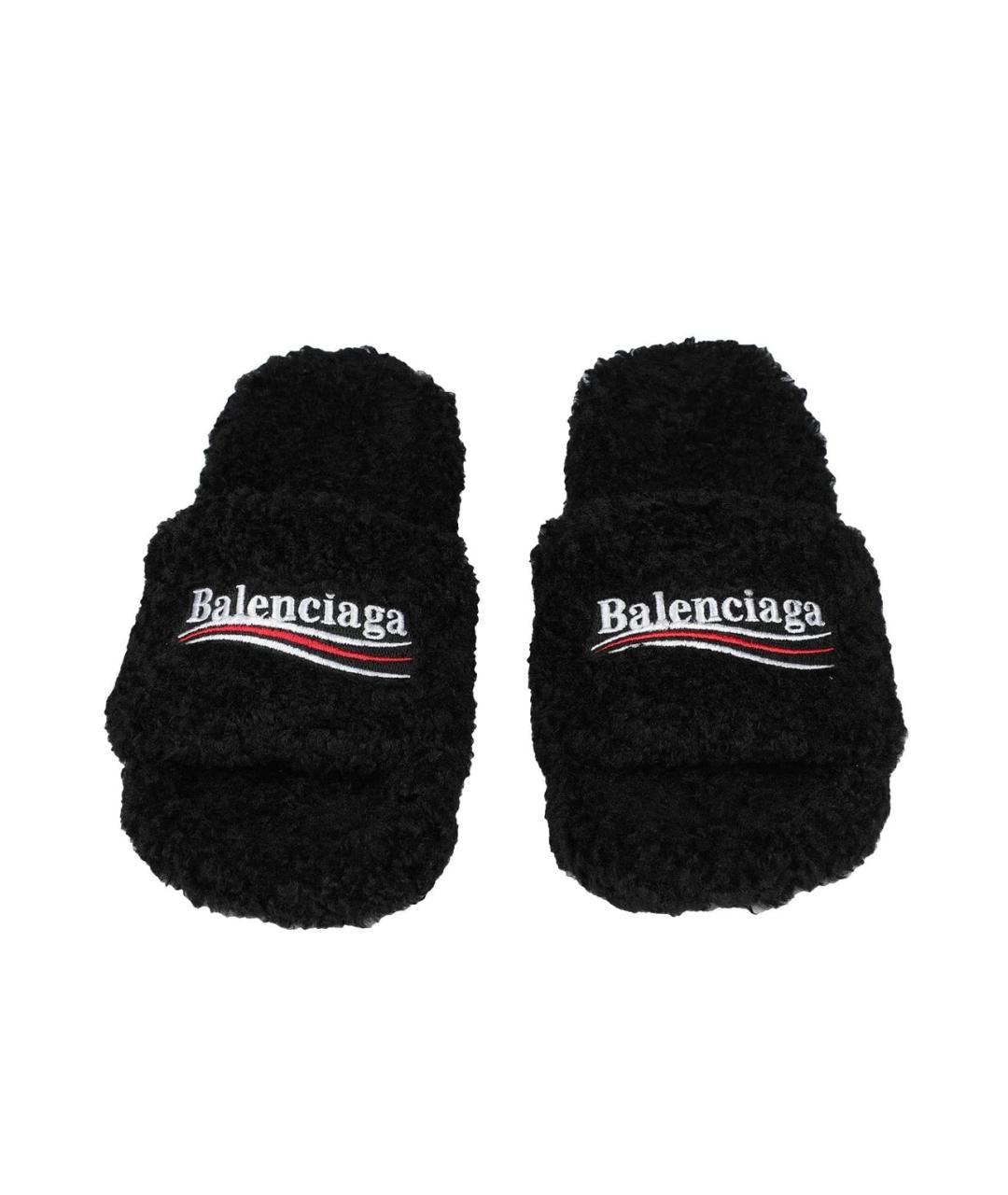 BALENCIAGA Черные мюли, фото 3