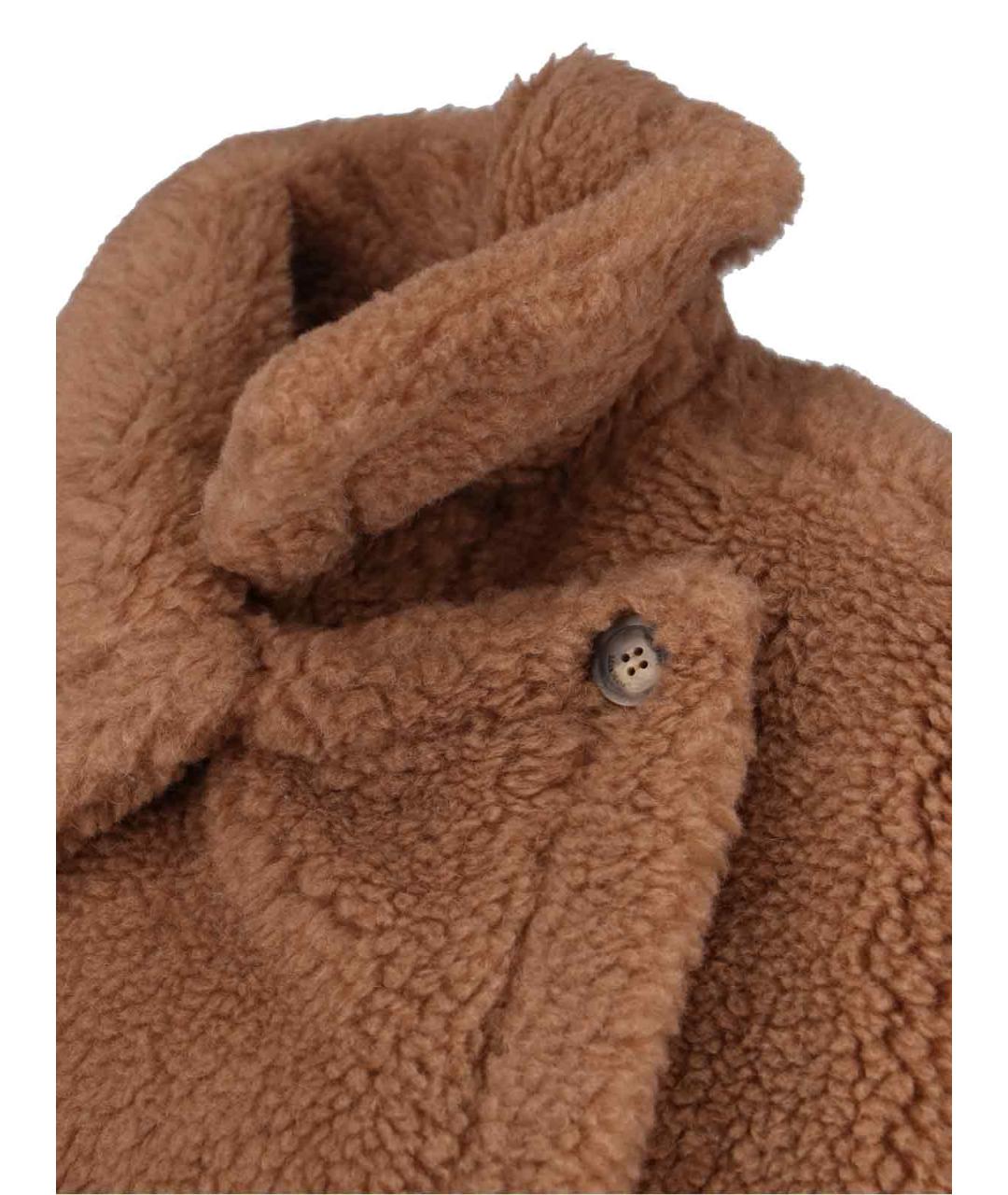 MAX MARA Коричневая шерстяная куртка, фото 3