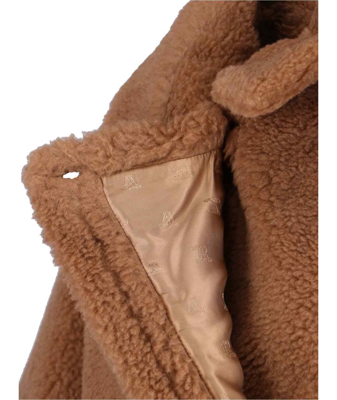 MAX MARA Коричневая шерстяная куртка, фото 4