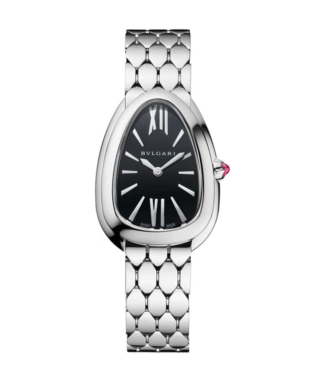 BVLGARI Черные часы, фото 1