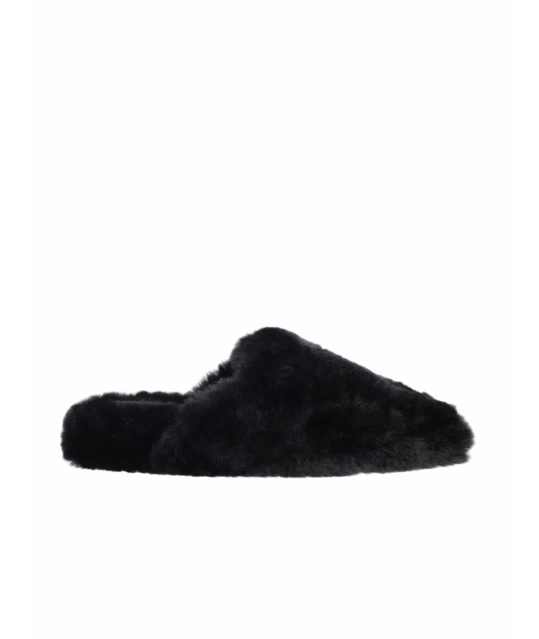 BALENCIAGA Черные мюли, фото 1
