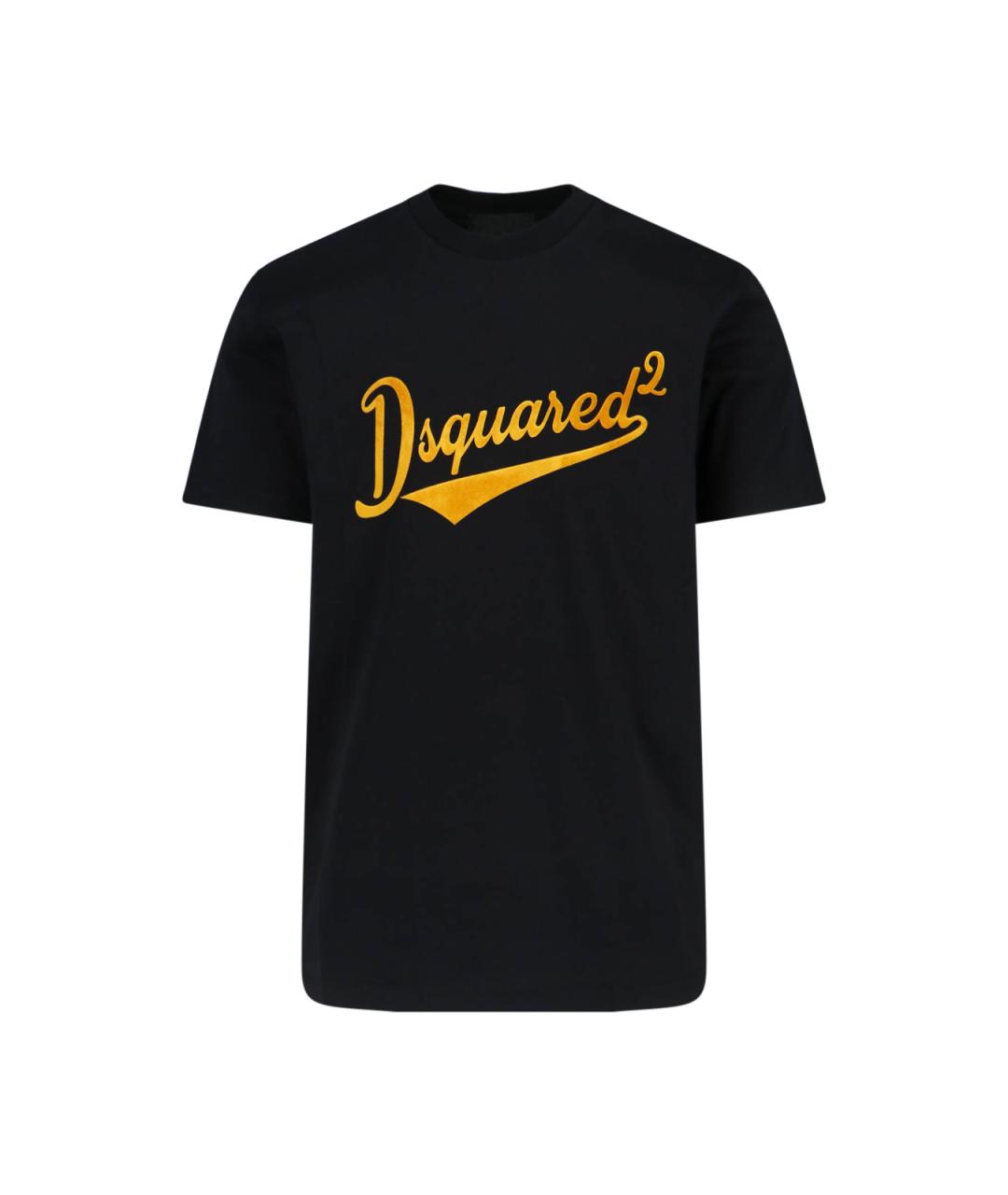 DSQUARED2 Черная хлопковая футболка, фото 1