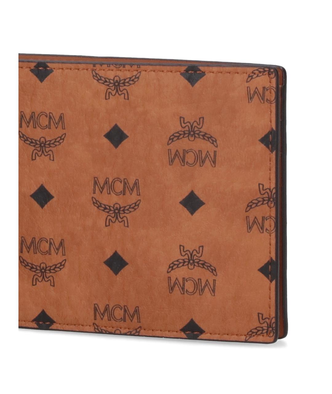 MCM Коричневый кошелек, фото 5