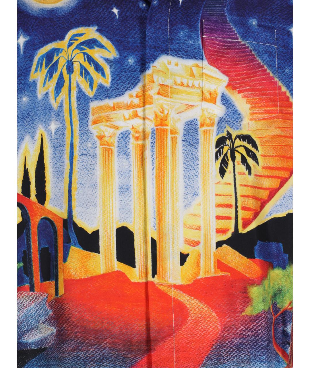 CASABLANCA Мульти шелковая кэжуал рубашка, фото 3