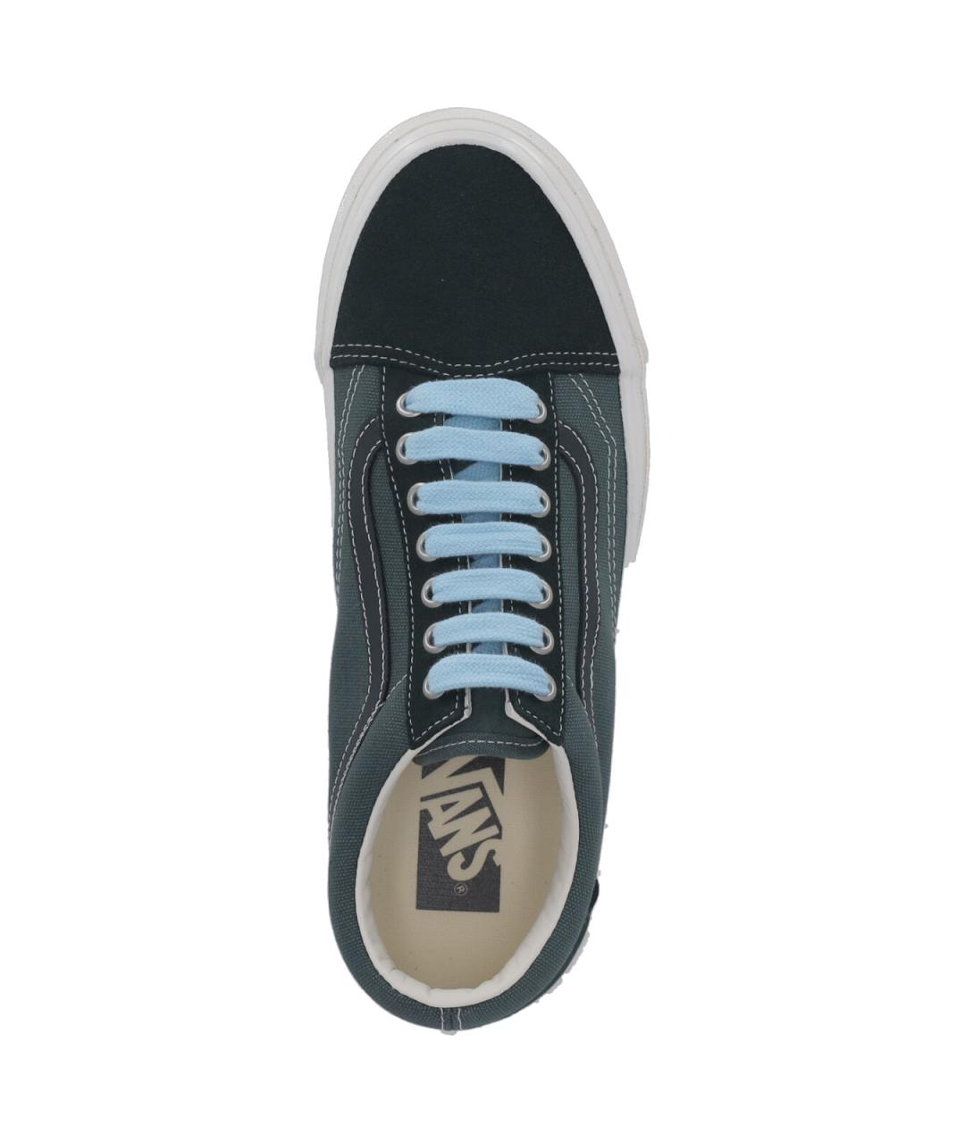 VANS Зеленые текстильные кеды, фото 5