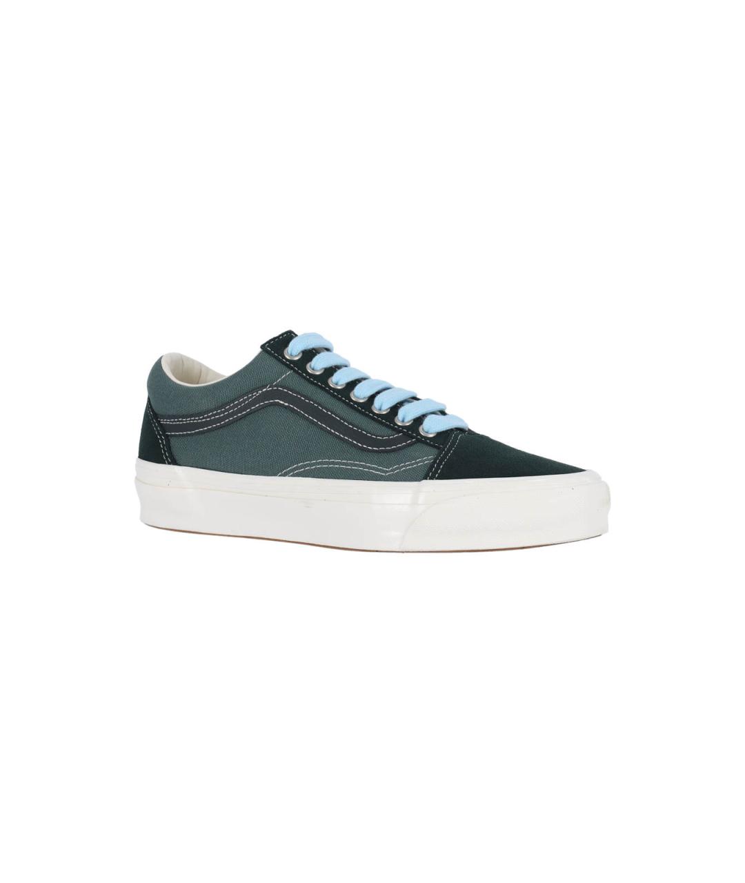 VANS Зеленые текстильные кеды, фото 2