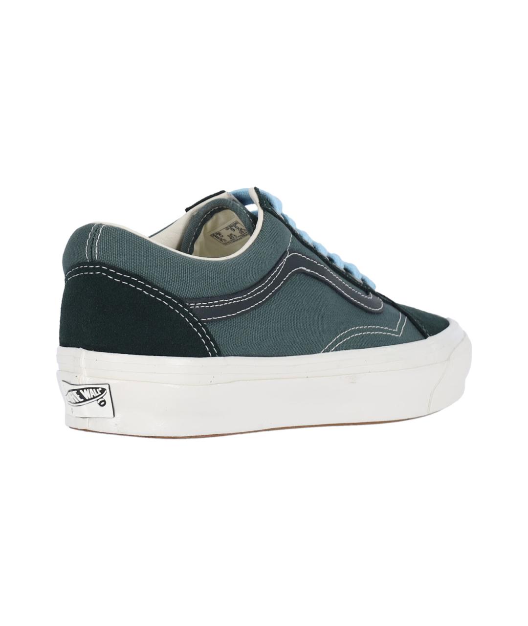 VANS Зеленые текстильные кеды, фото 4