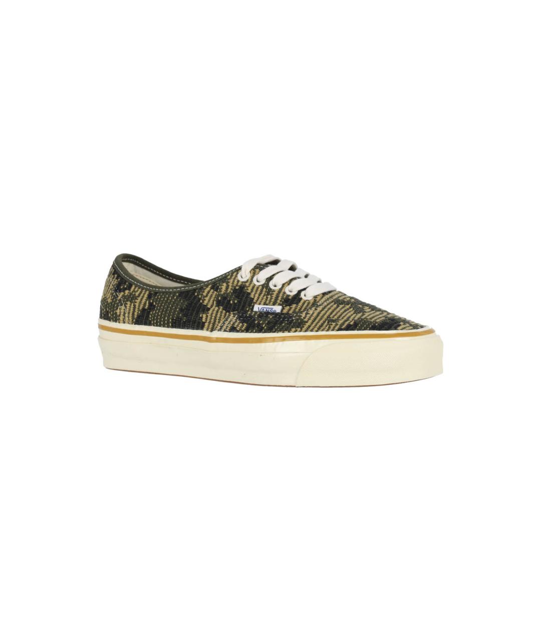 VANS Зеленые текстильные кеды, фото 2