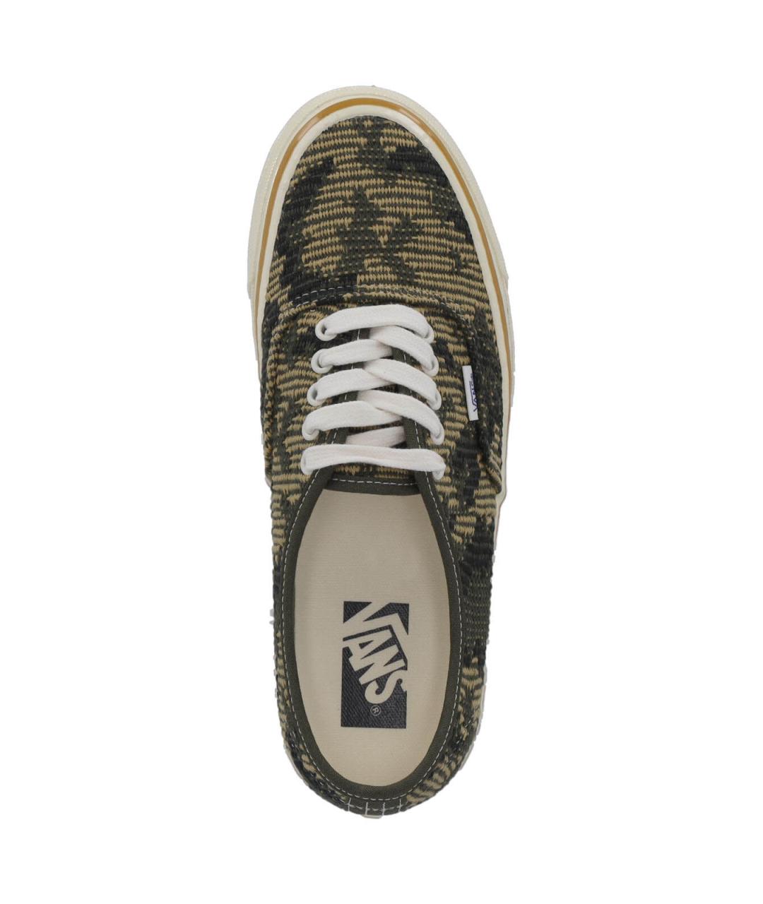 VANS Зеленые текстильные кеды, фото 5