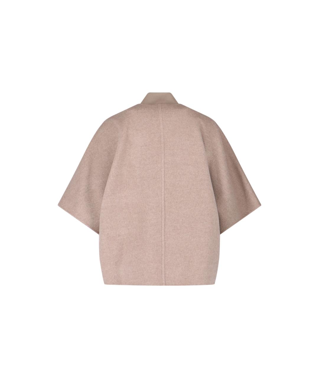 MAX MARA Бежевая кашемировая куртка, фото 2