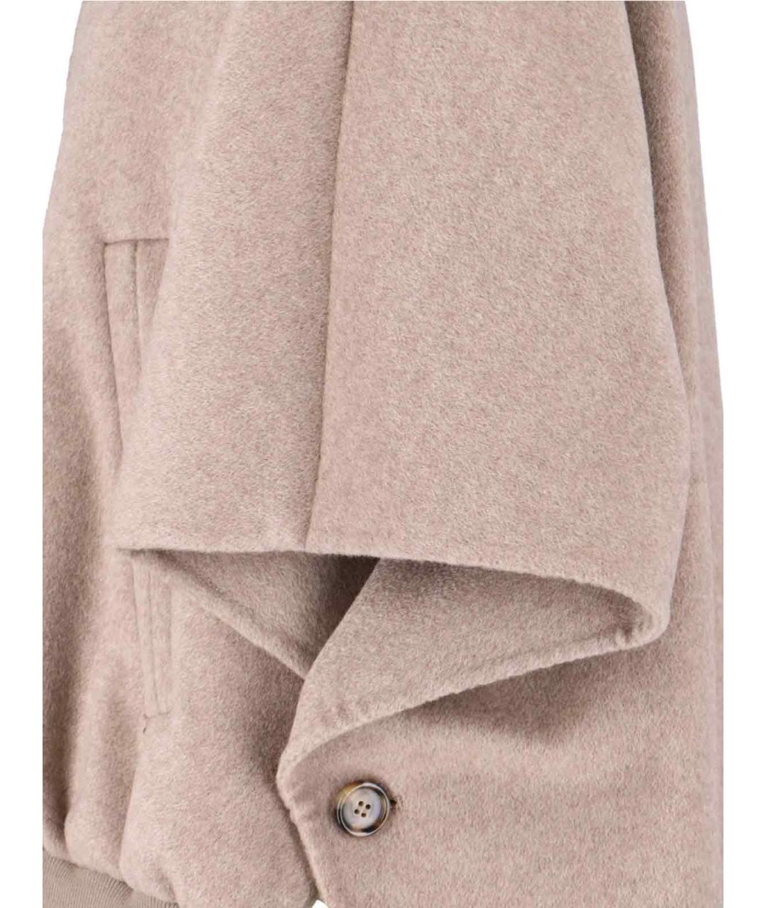 MAX MARA Бежевая кашемировая куртка, фото 3