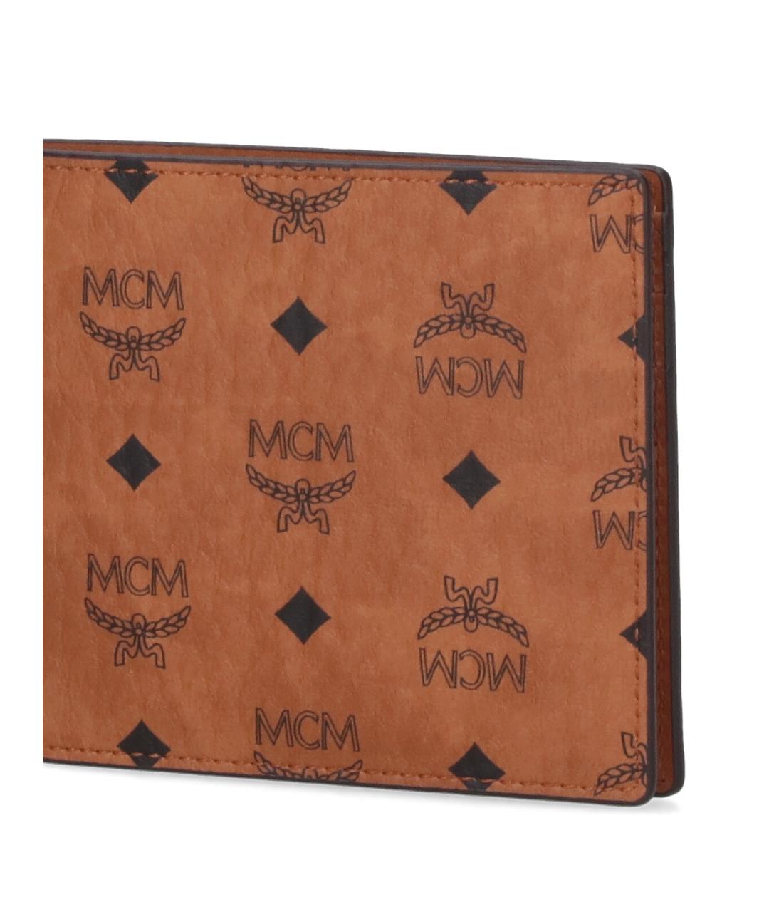 MCM Коричневый кошелек, фото 4