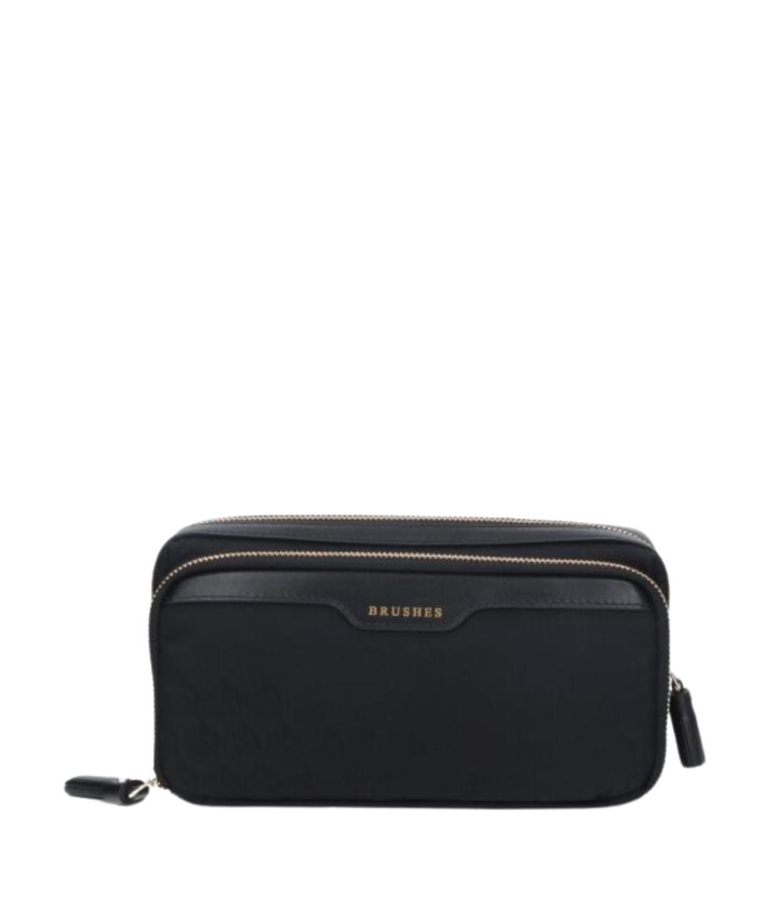 ANYA HINDMARCH Черная синтетическая косметичка, фото 1