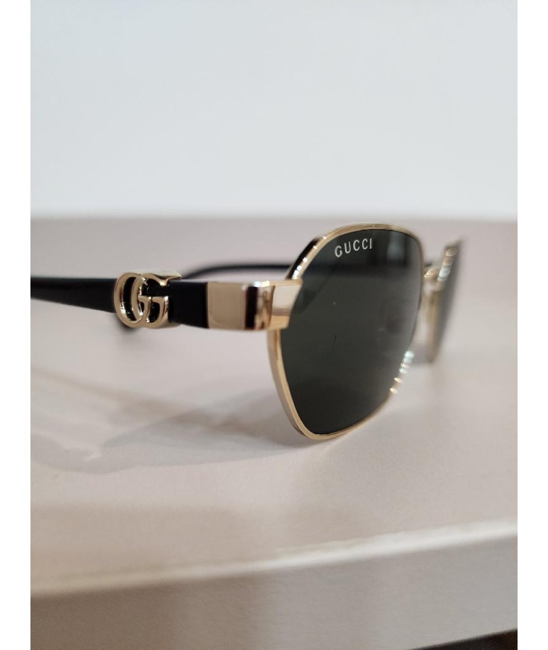 GUCCI Черные солнцезащитные очки, фото 3