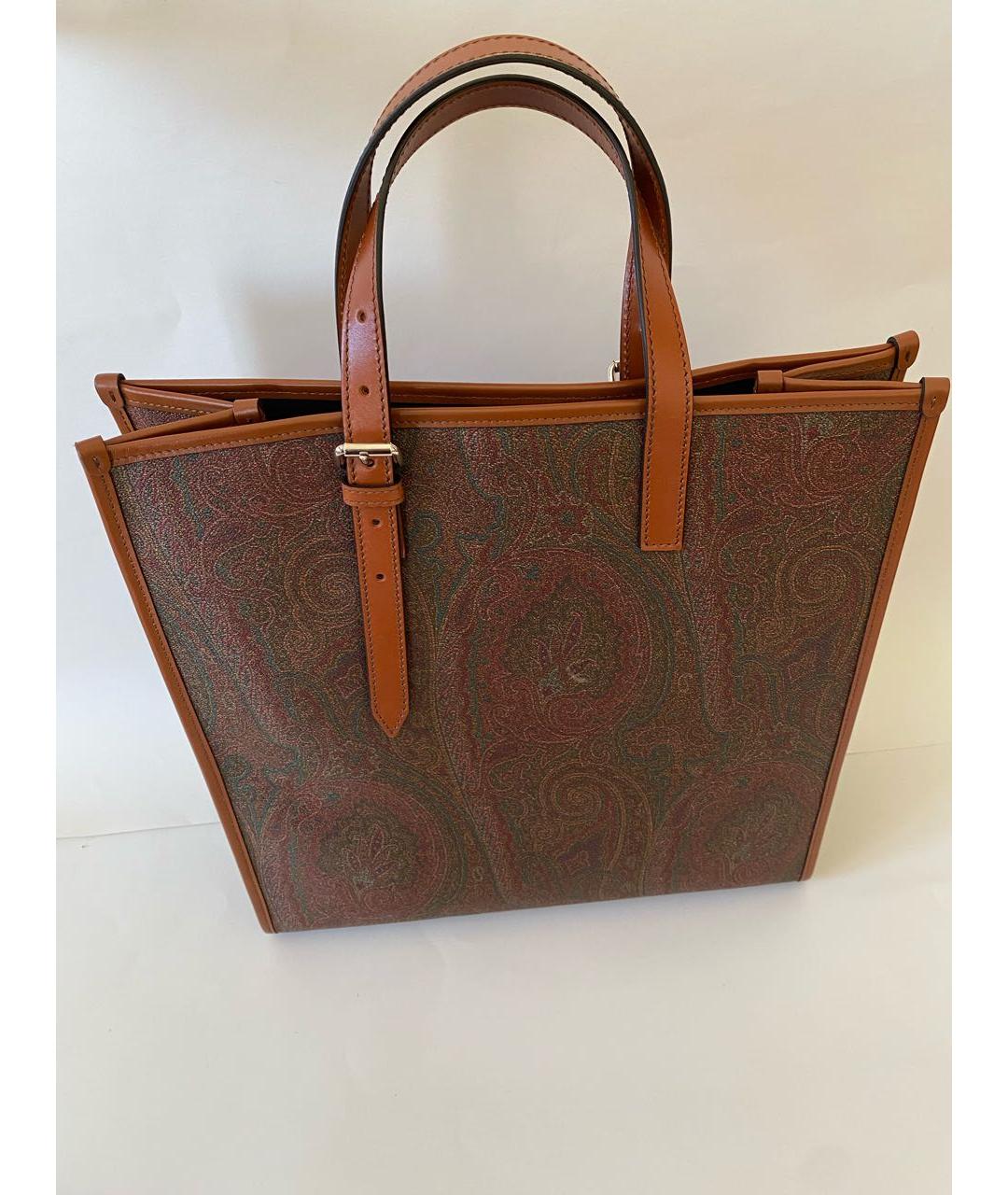 ETRO Коричневая сумка тоут, фото 3