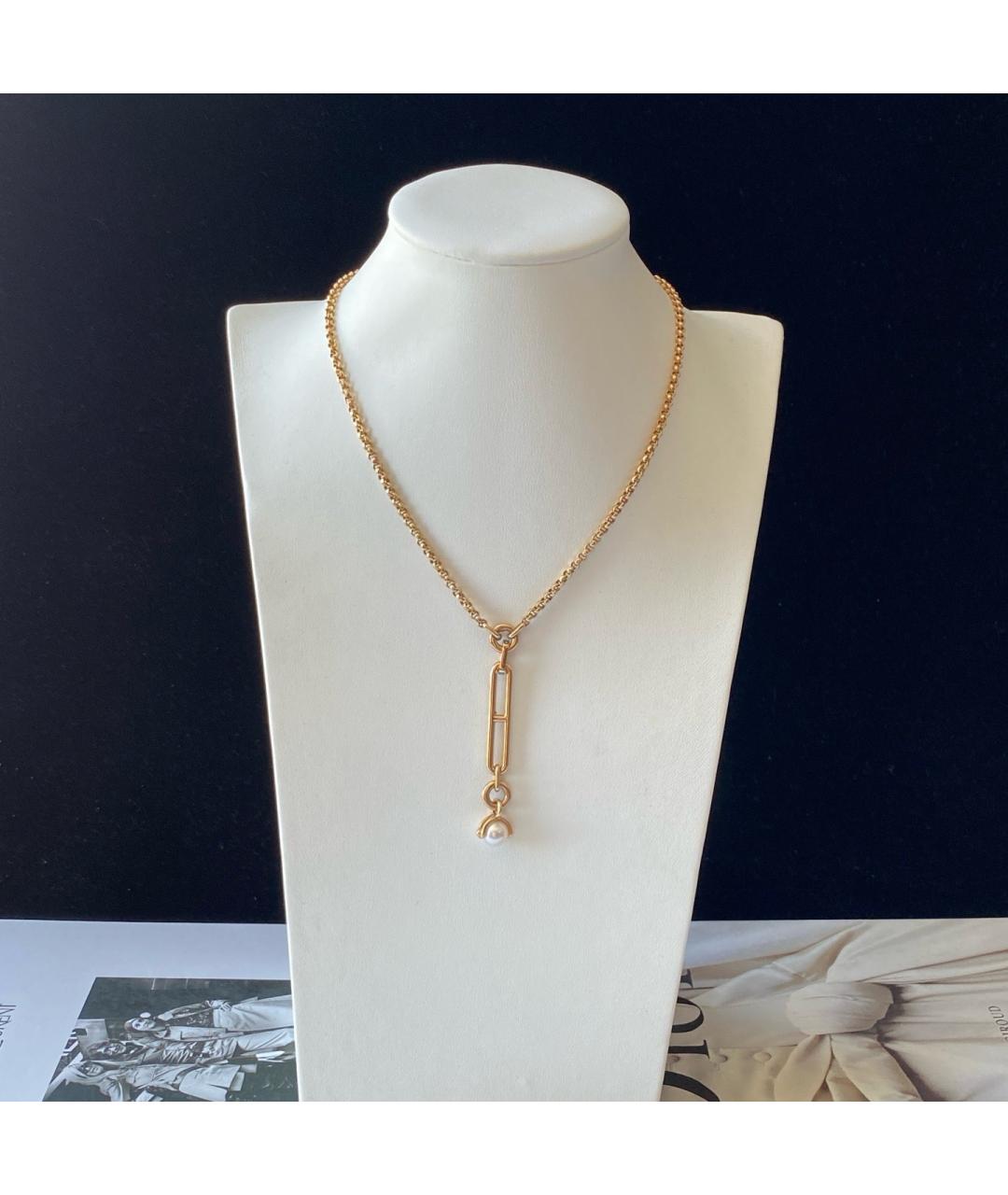 HERMES Золотая цепочка из желтого золота, фото 4
