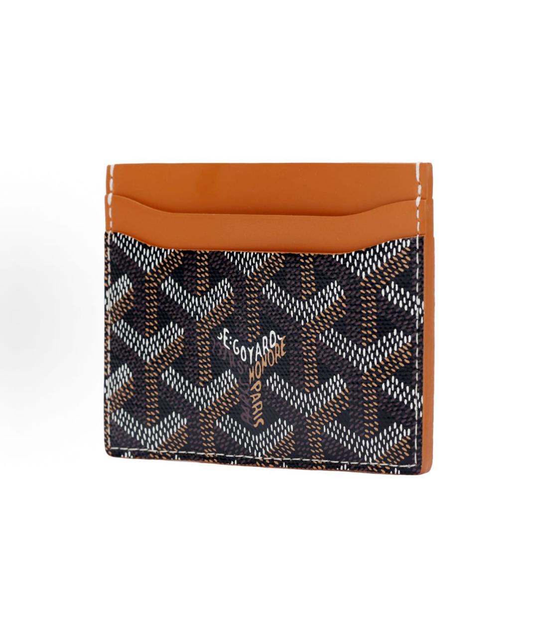 GOYARD Коричневый кардхолдер, фото 3