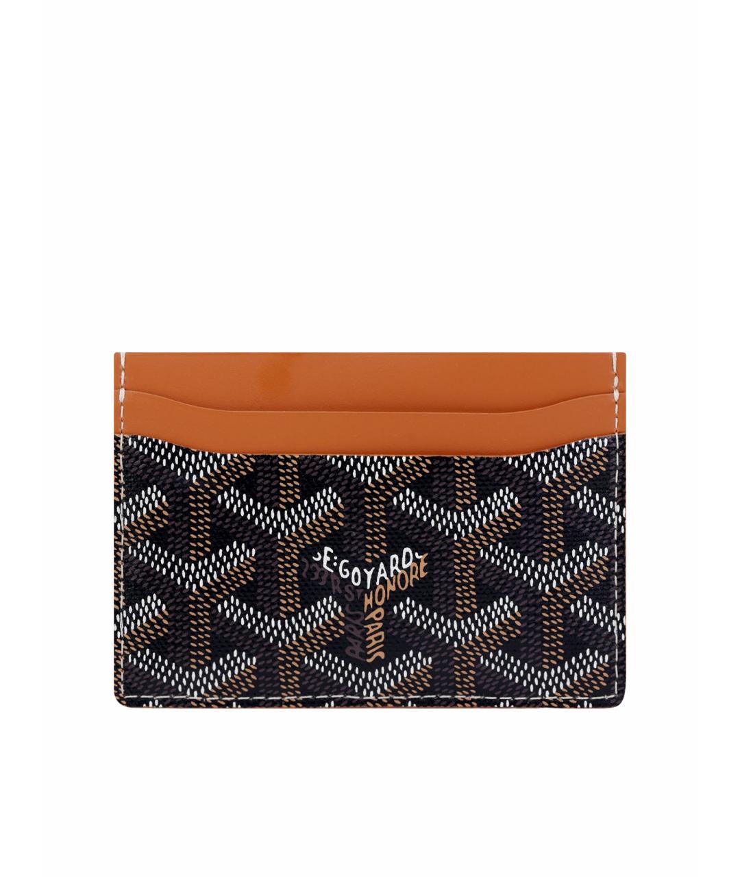 GOYARD Коричневый кардхолдер, фото 1
