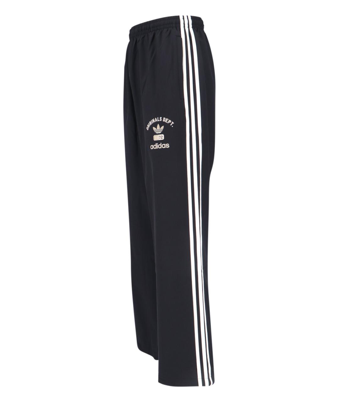 ADIDAS Черные полиэстеровые повседневные брюки, фото 3