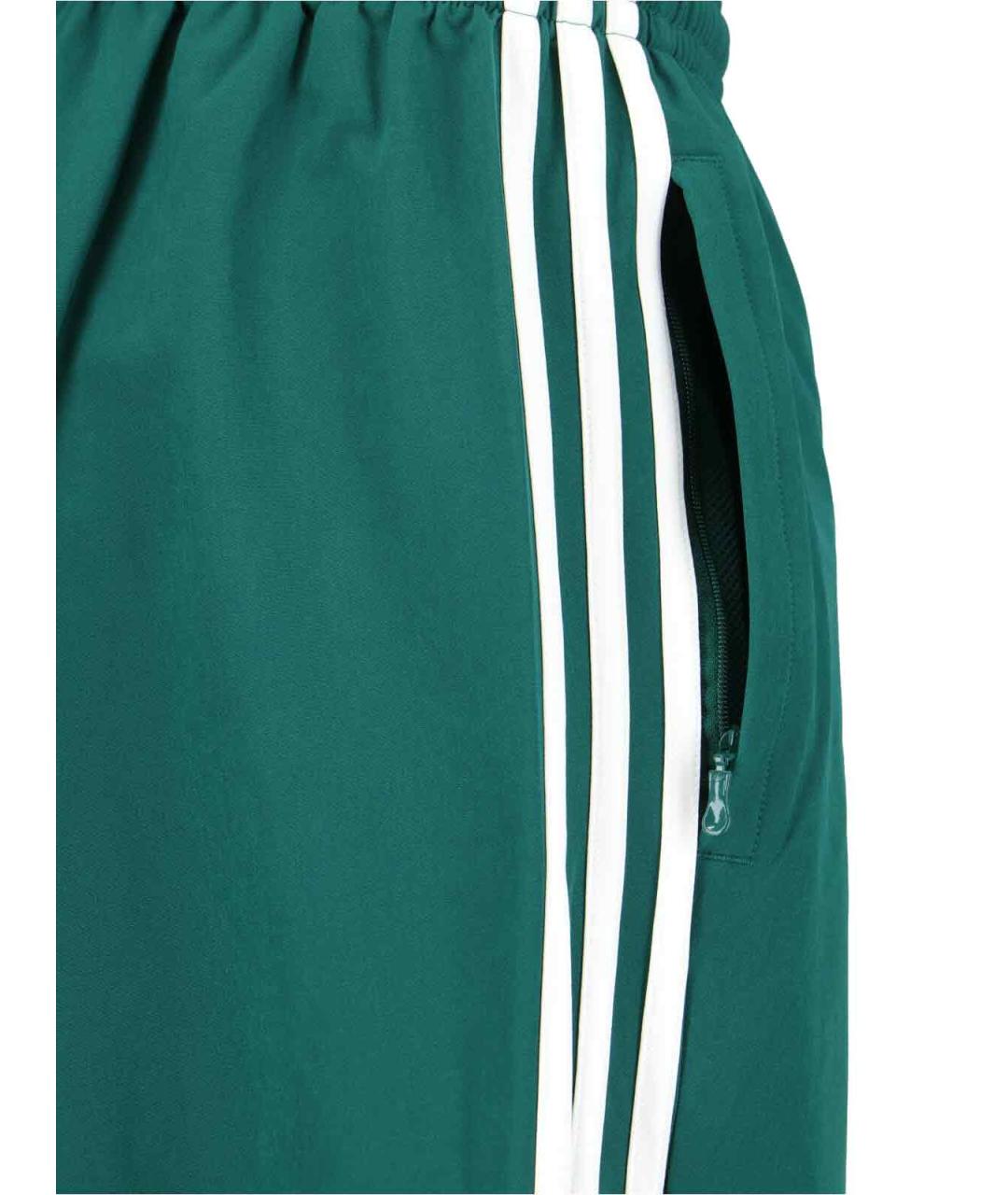 ADIDAS Зеленые полиэстеровые повседневные брюки, фото 5