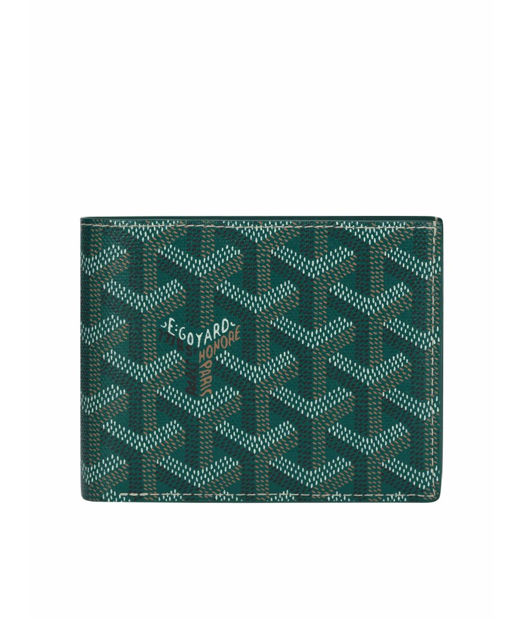 GOYARD Зеленый кошелек, фото 1