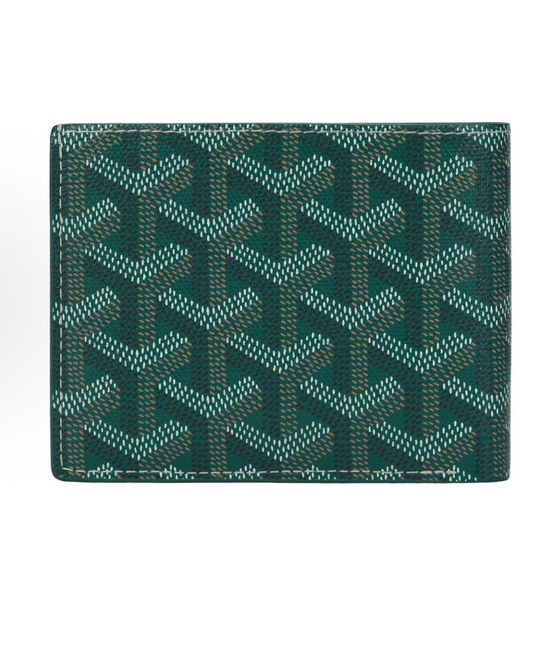 GOYARD Зеленый кошелек, фото 2