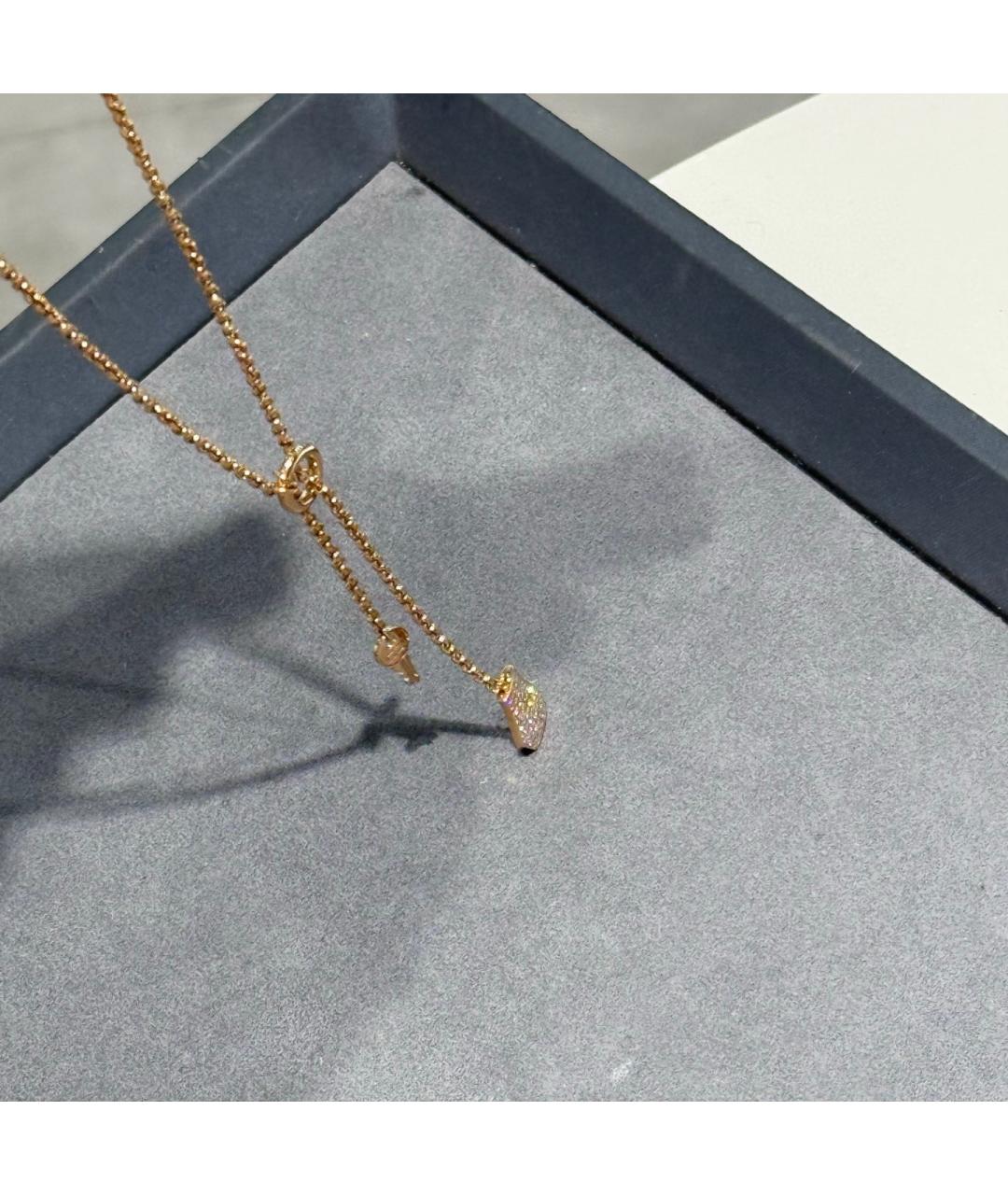 HERMES Золотое колье из розового золота, фото 3