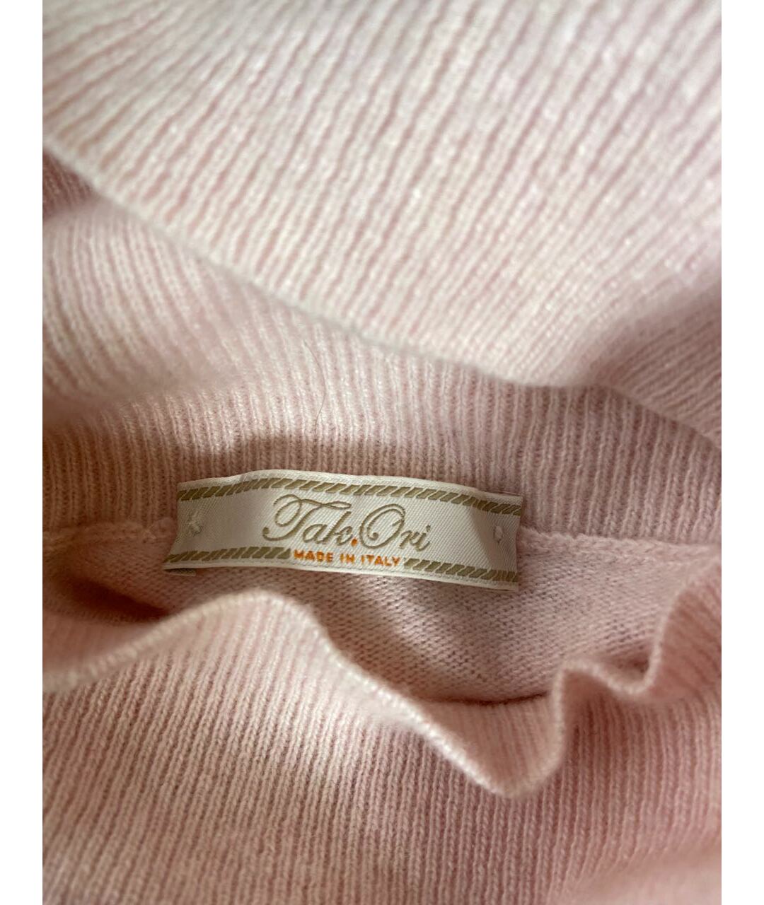 TAK.ORI Розовый шерстяной джемпер / свитер, фото 5