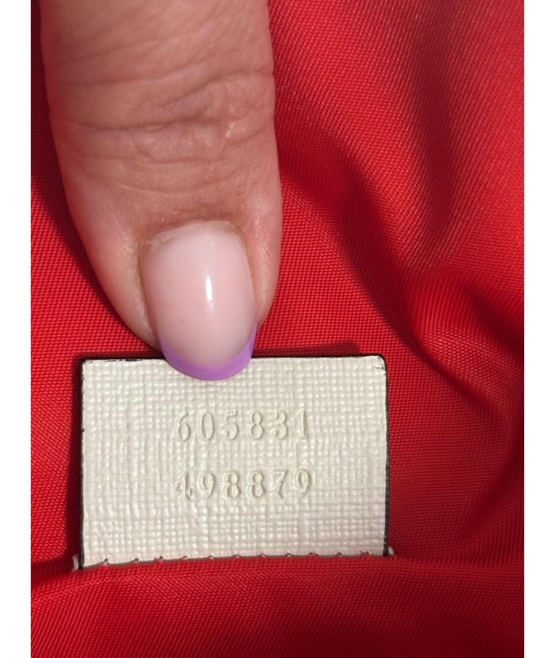 GUCCI Мульти тканевая сумка с короткими ручками, фото 7