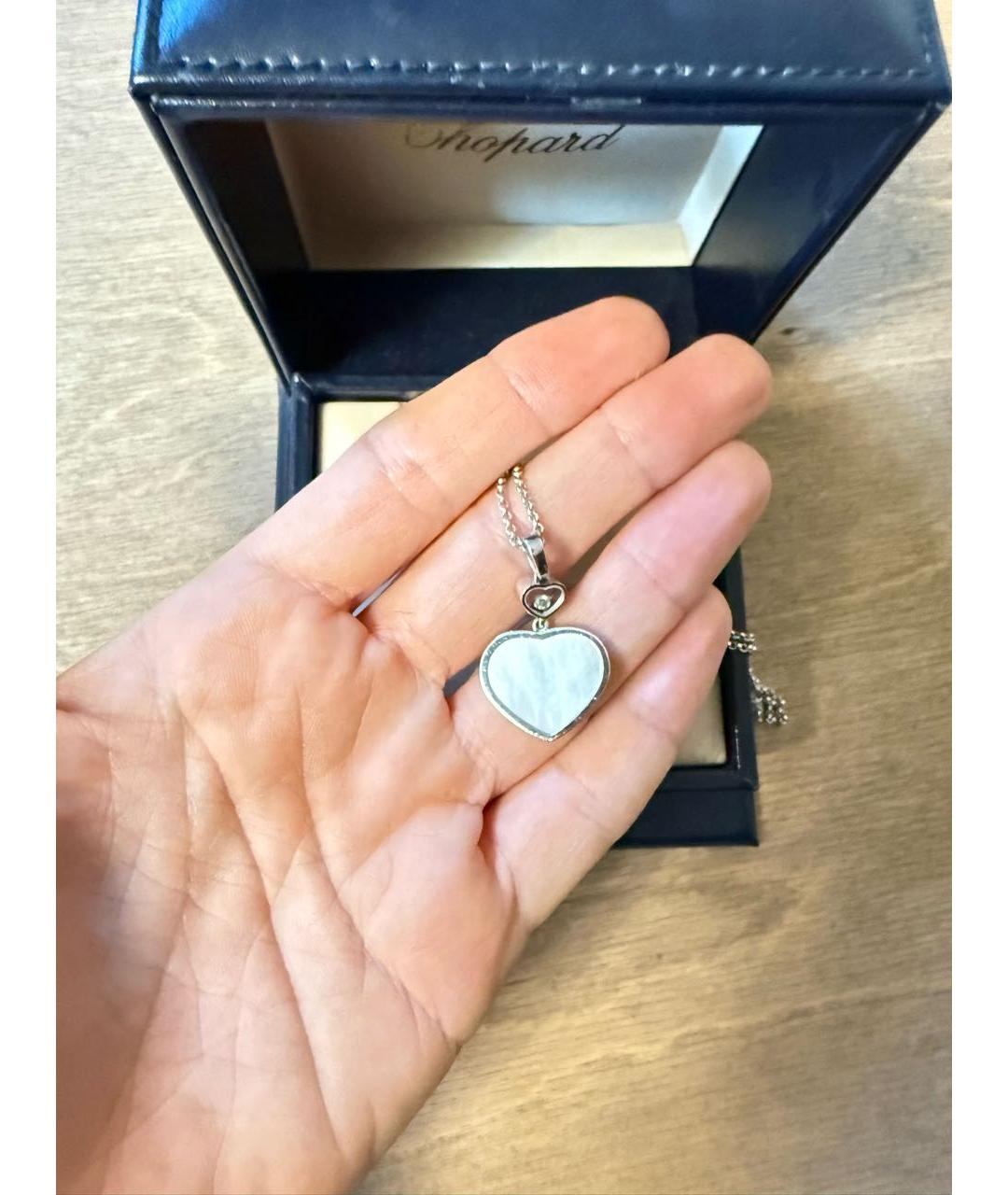 CHOPARD Белая подвеска из белого золота, фото 3