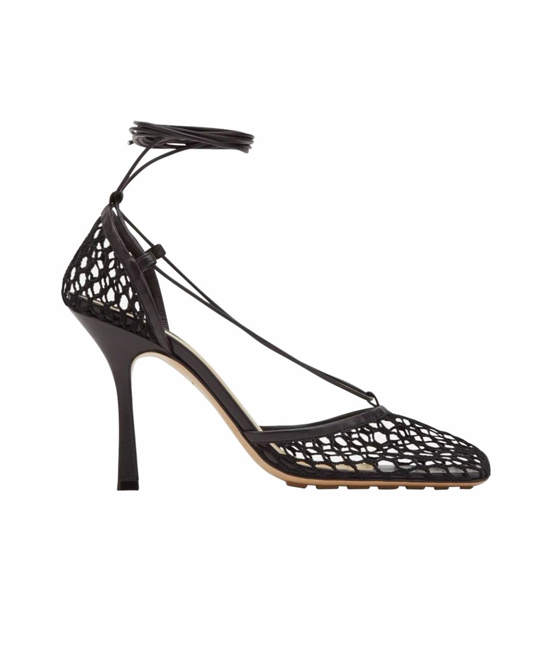 BOTTEGA VENETA Черные босоножки, фото 1