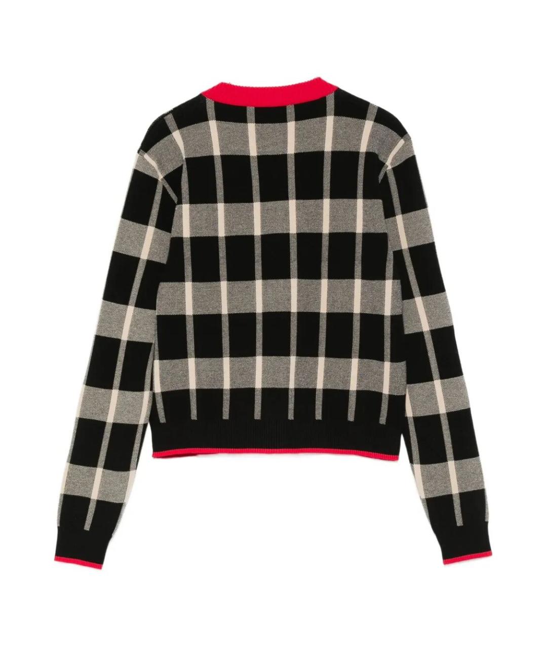 MSGM Антрацитовый шерстяной кардиган, фото 2