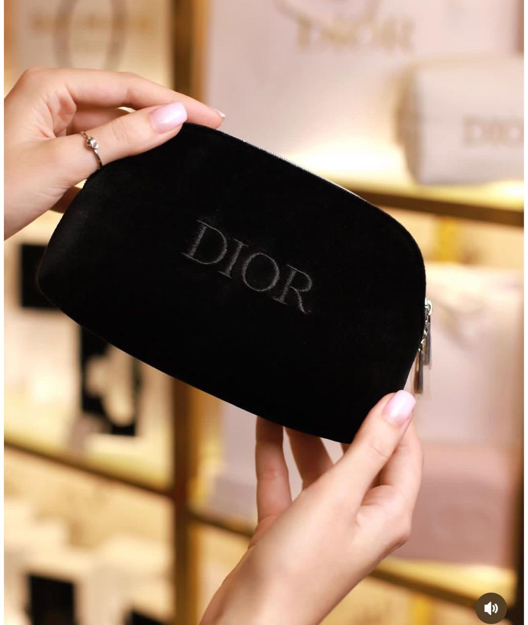 CHRISTIAN DIOR Черная косметичка, фото 7