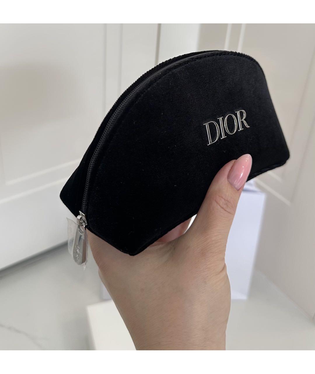 CHRISTIAN DIOR Черная косметичка, фото 3