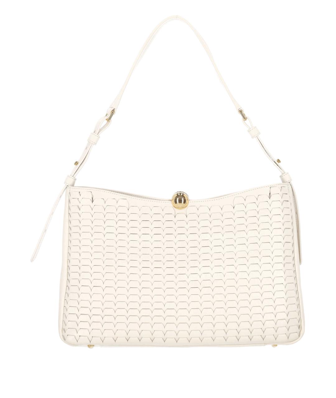 FURLA Бежевая кожаная сумка через плечо, фото 1