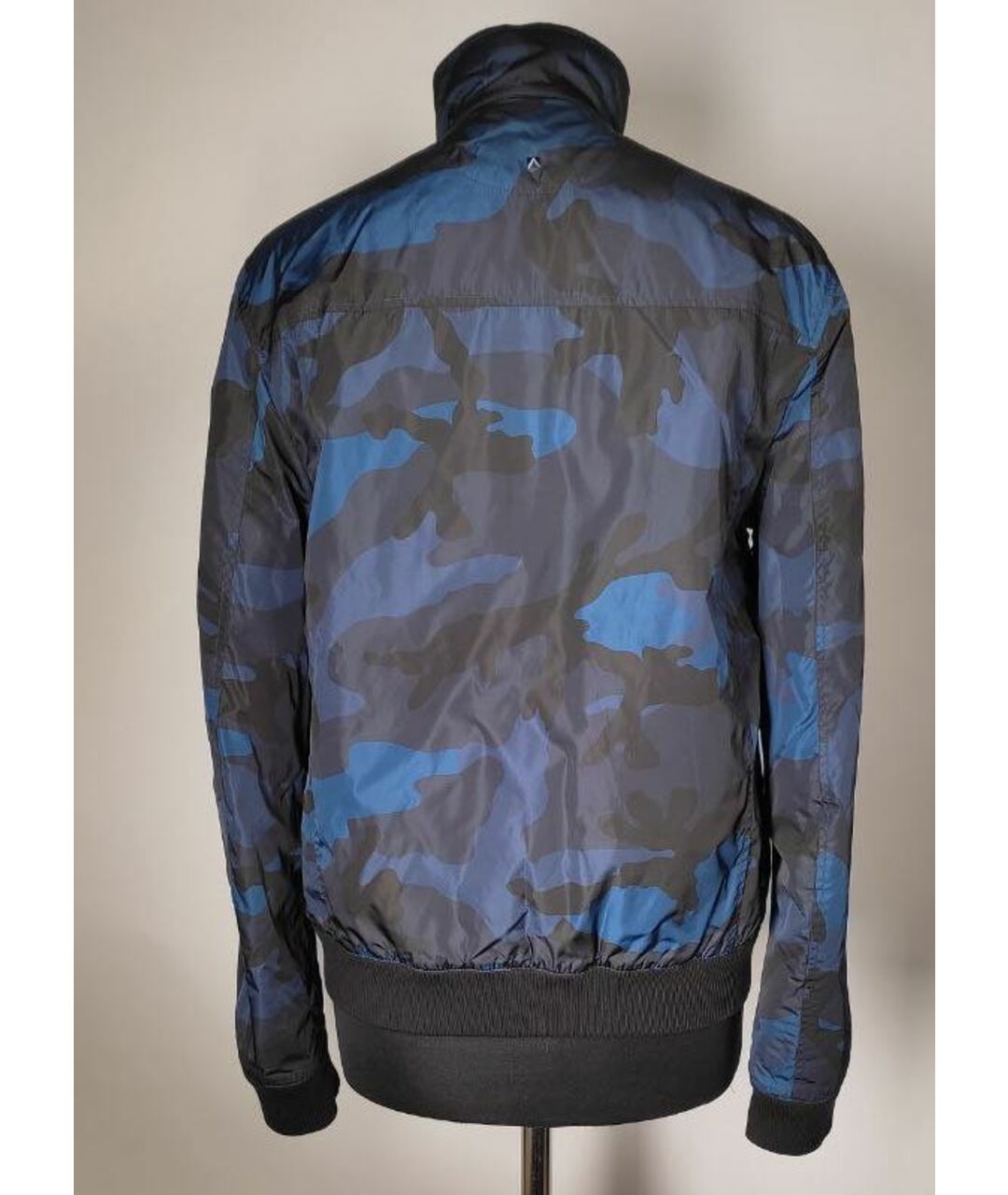 VALENTINO Темно-синяя полиамидовая куртка, фото 3