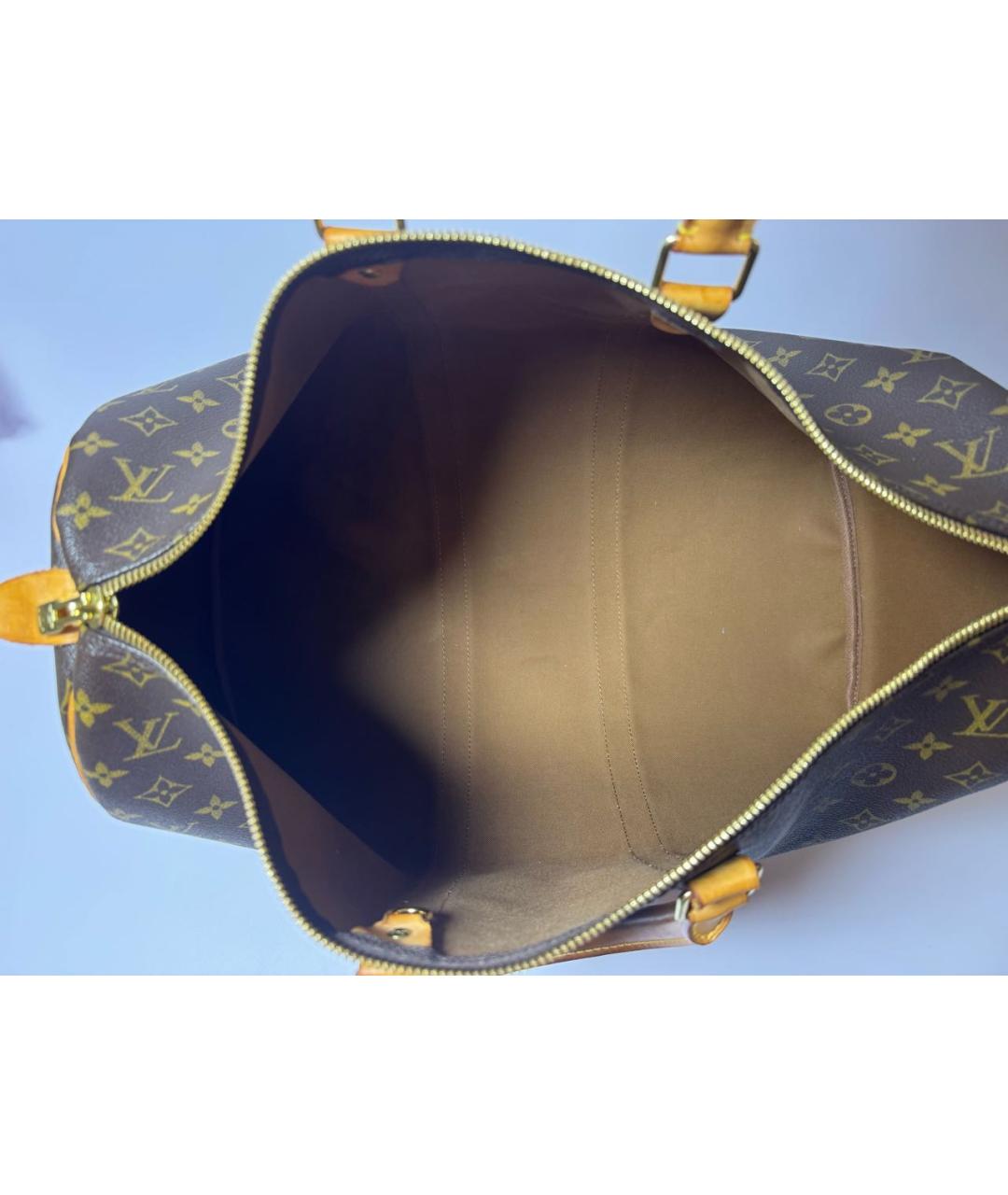 LOUIS VUITTON Коричневая дорожная/спортивная сумка, фото 4