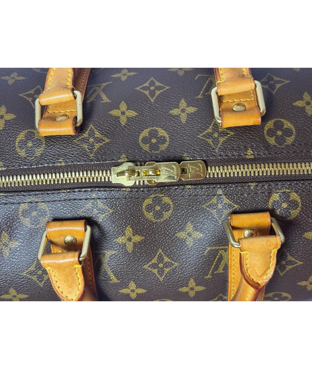 LOUIS VUITTON Коричневая дорожная/спортивная сумка, фото 5