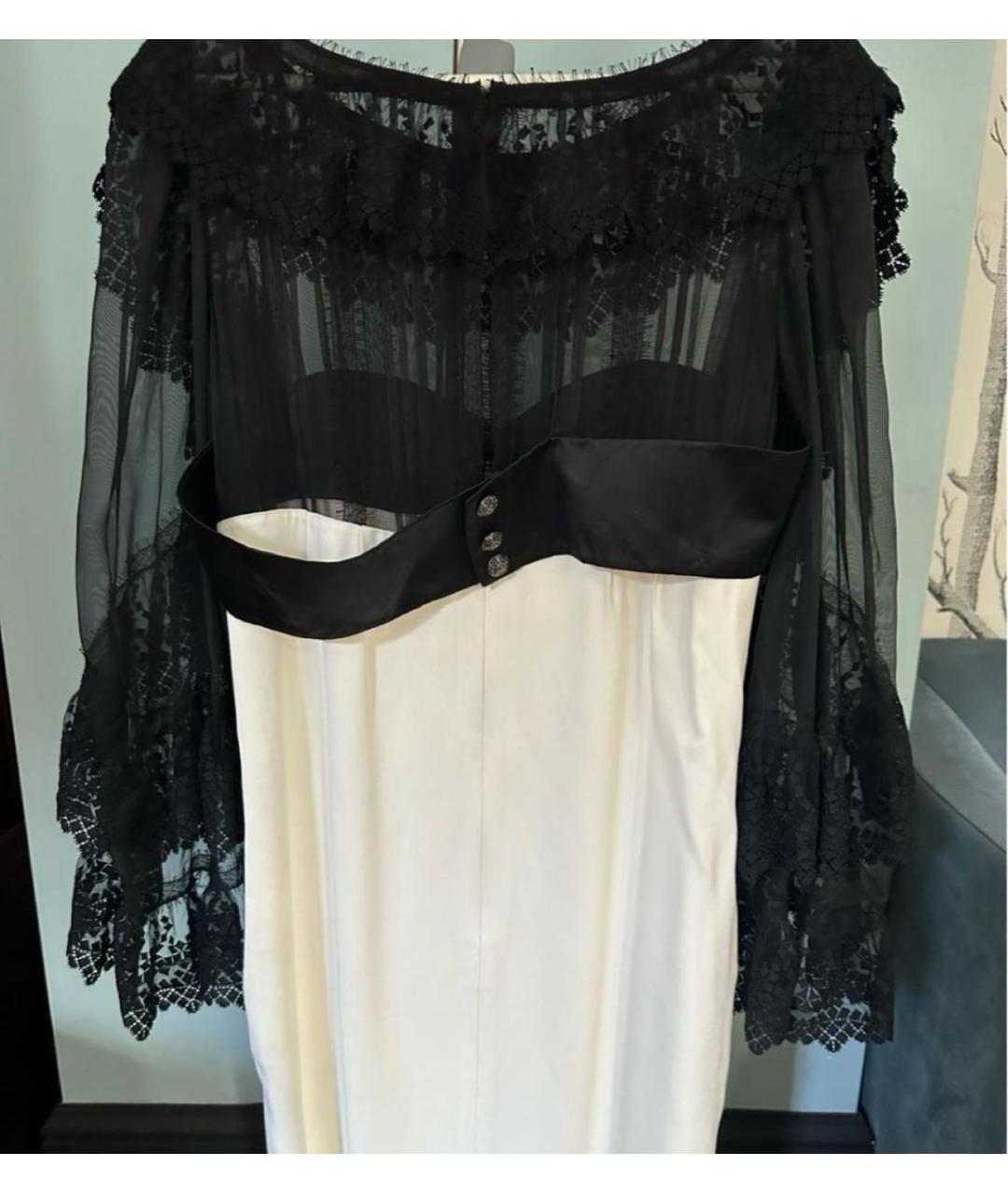 CHANEL Черное кружевное коктейльное платье, фото 3