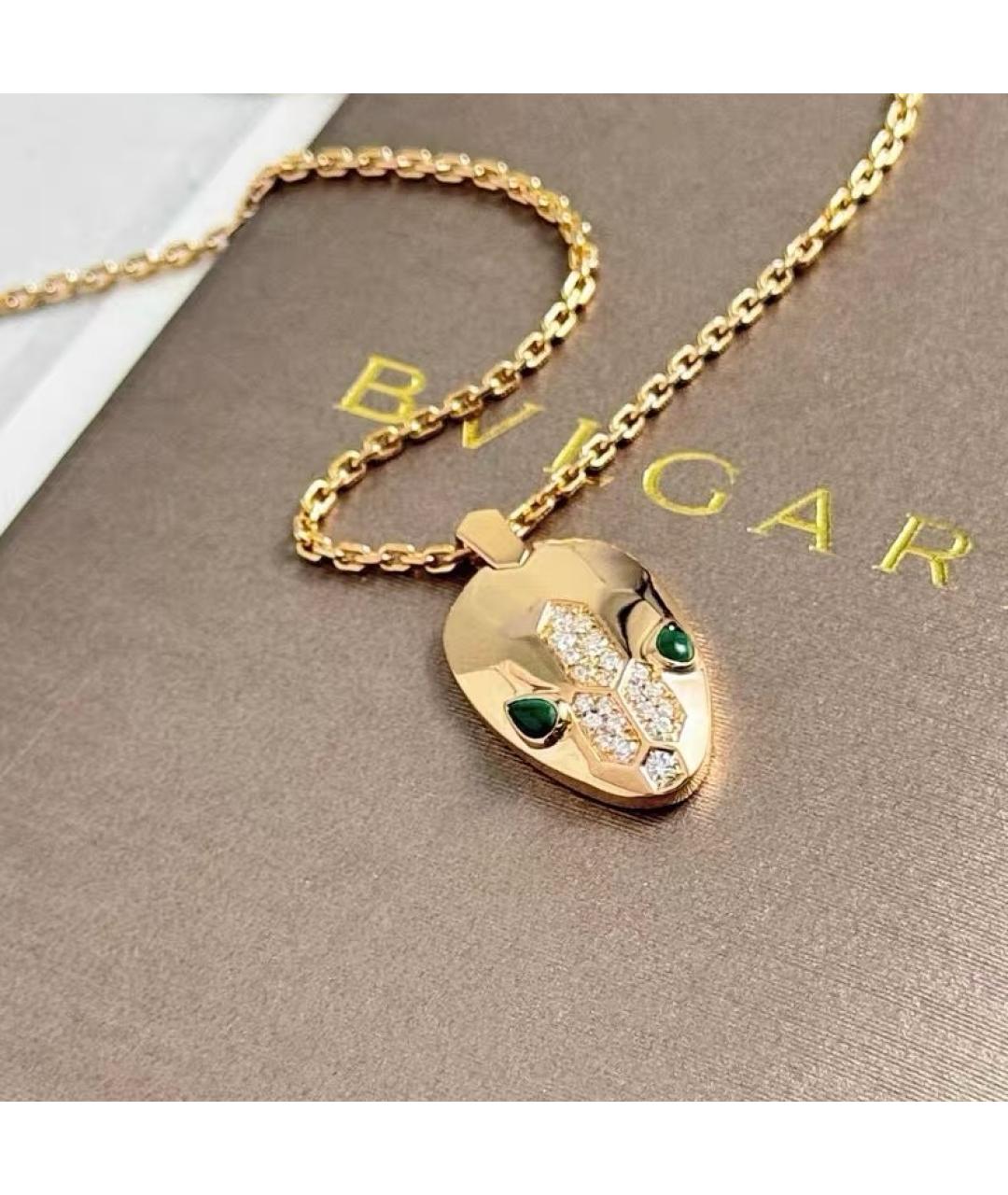 BVLGARI Розовое колье из розового золота, фото 3
