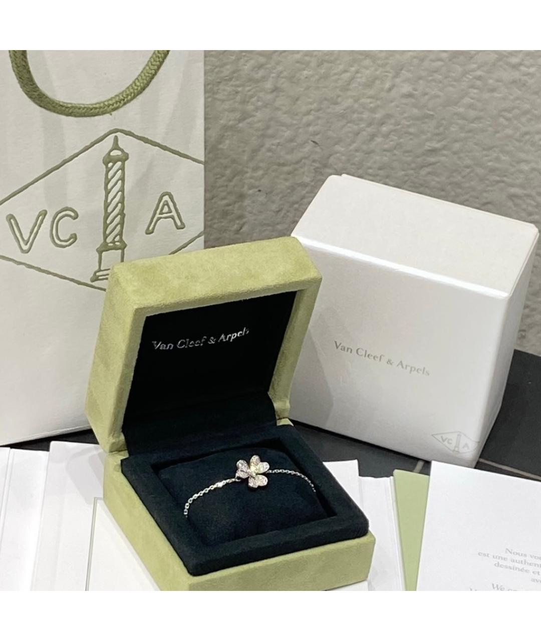 VAN CLEEF & ARPELS Белый браслет из белого золота, фото 3
