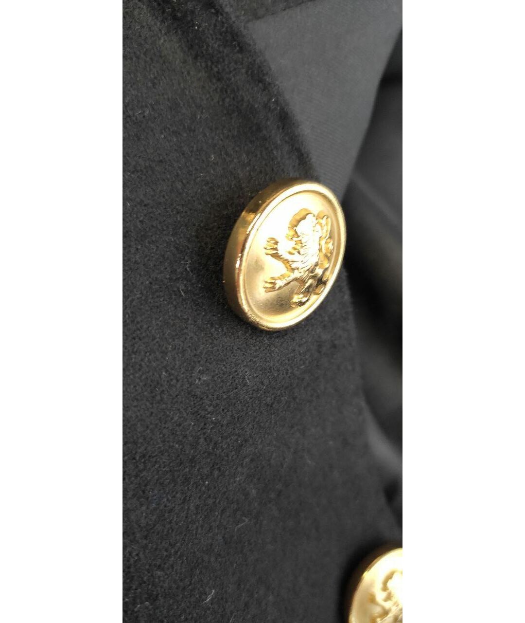 SAINT LAURENT Черный шерстяной пиджак, фото 7