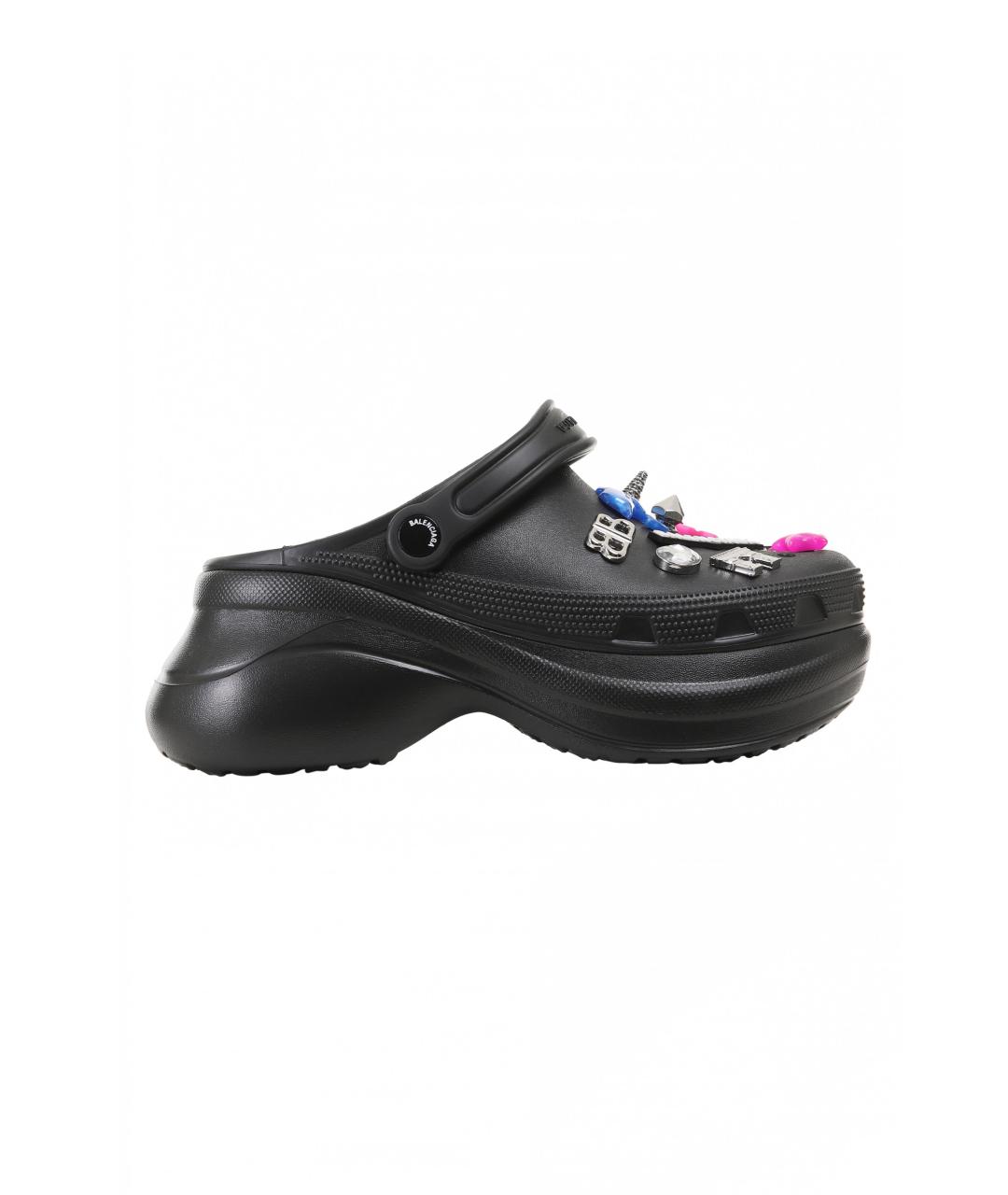 BALENCIAGA Черные сабо, фото 1