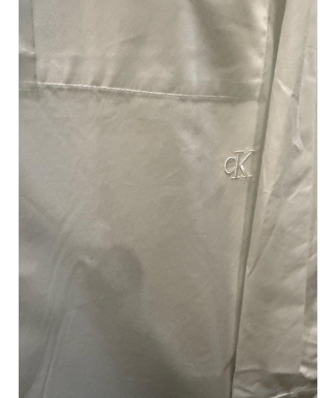 CALVIN KLEIN Белая хлопковая рубашка, фото 4