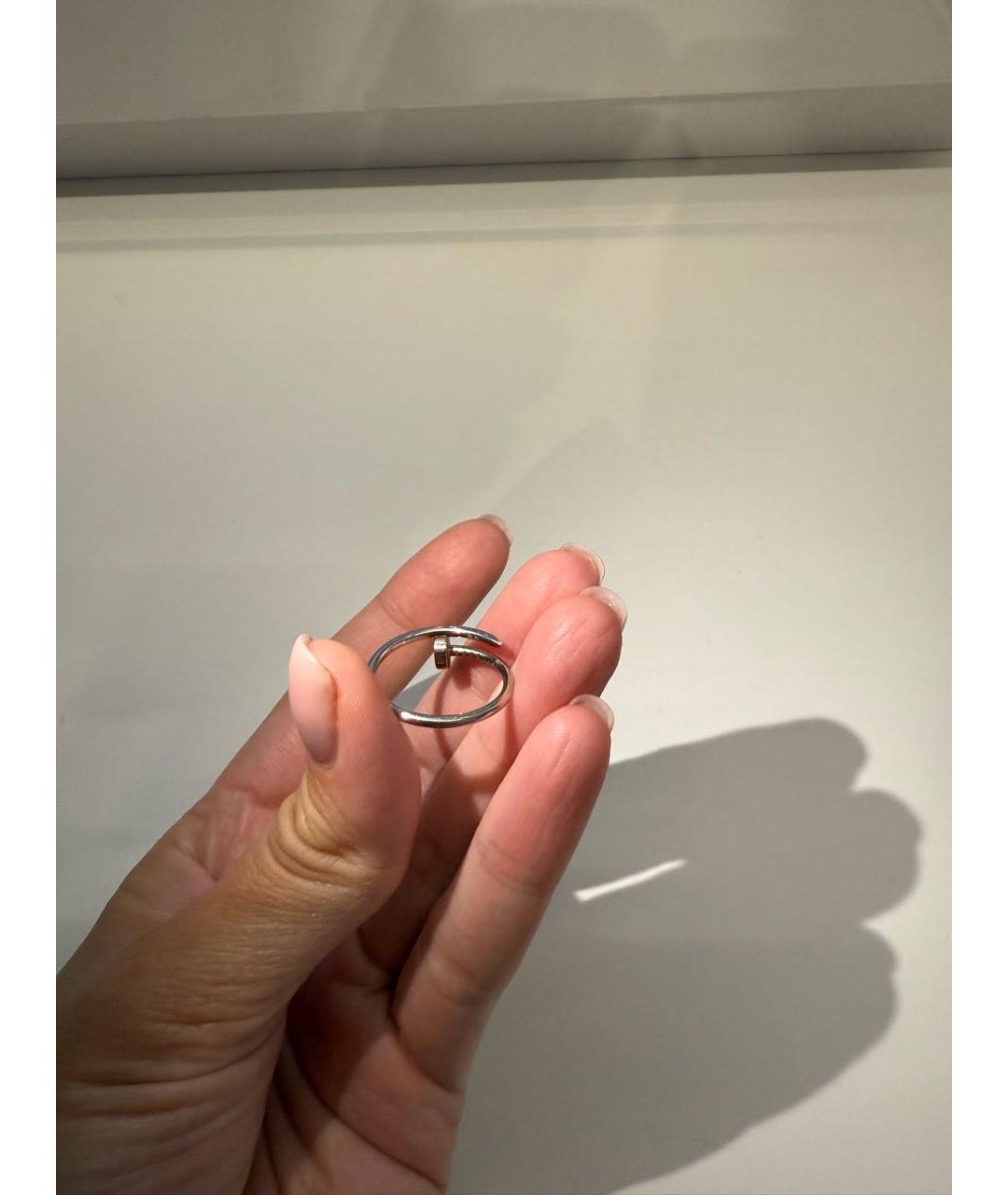 CARTIER Серебряное кольцо из белого золота, фото 4